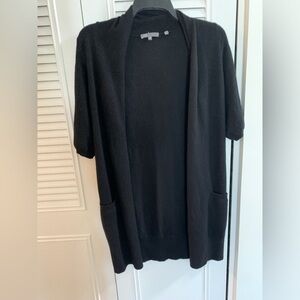 Vince. 100% cashmere short sleeve open cardigan XS-A460